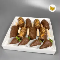 Букет Бананы в шоколаде Элегия