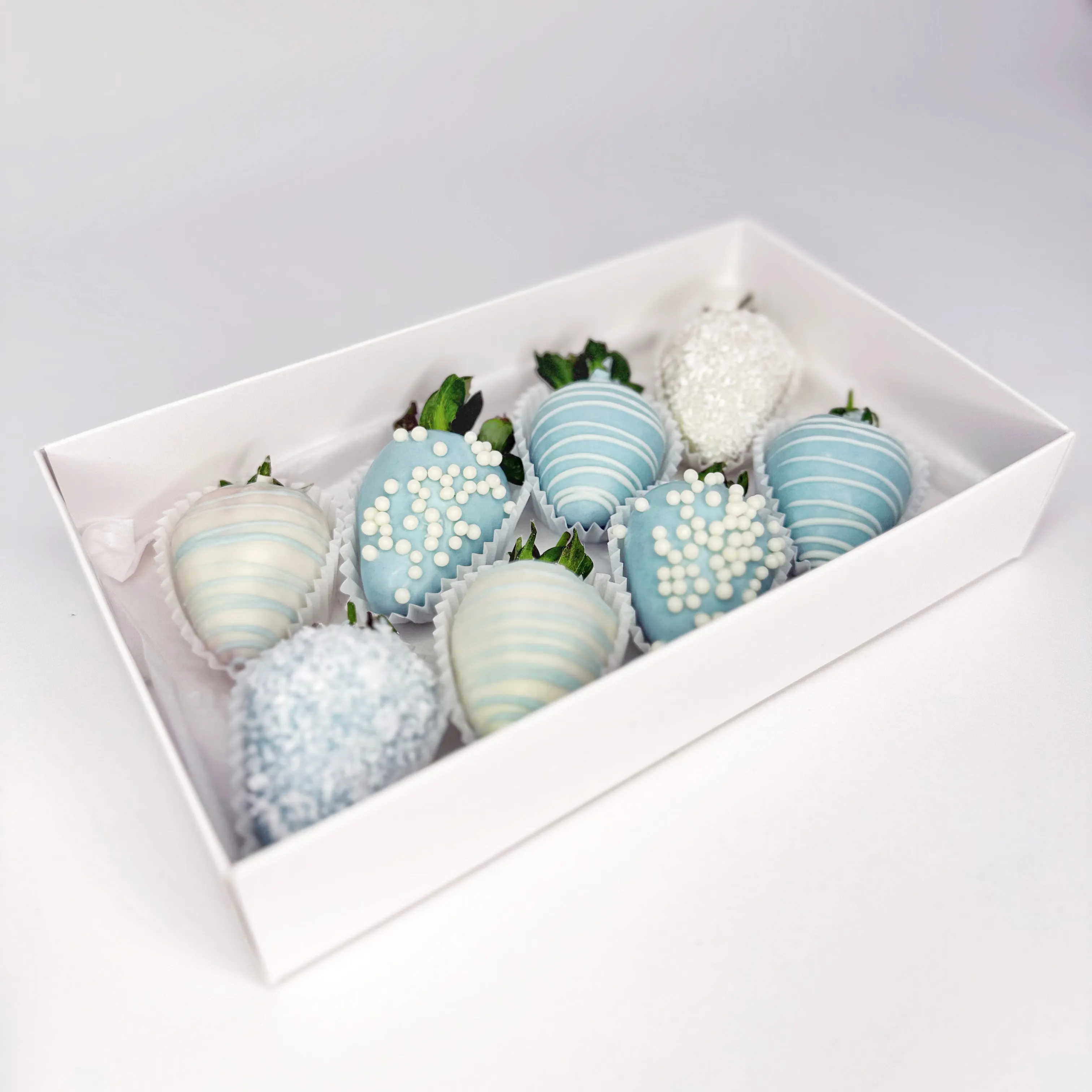 Букет Клубника в шоколаде Снегурочка