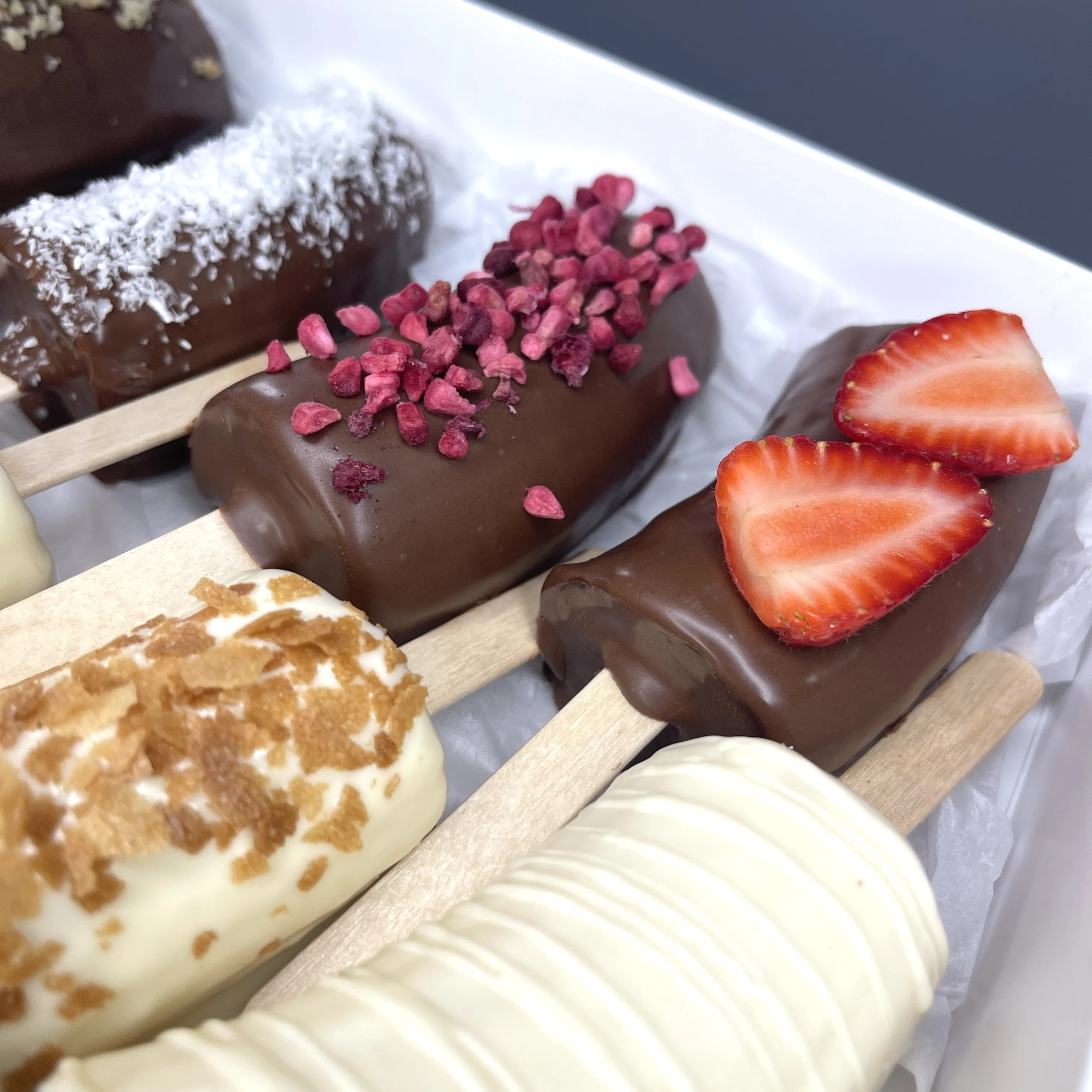 Букет Бананы в шоколаде Фруктово-ягодный микс