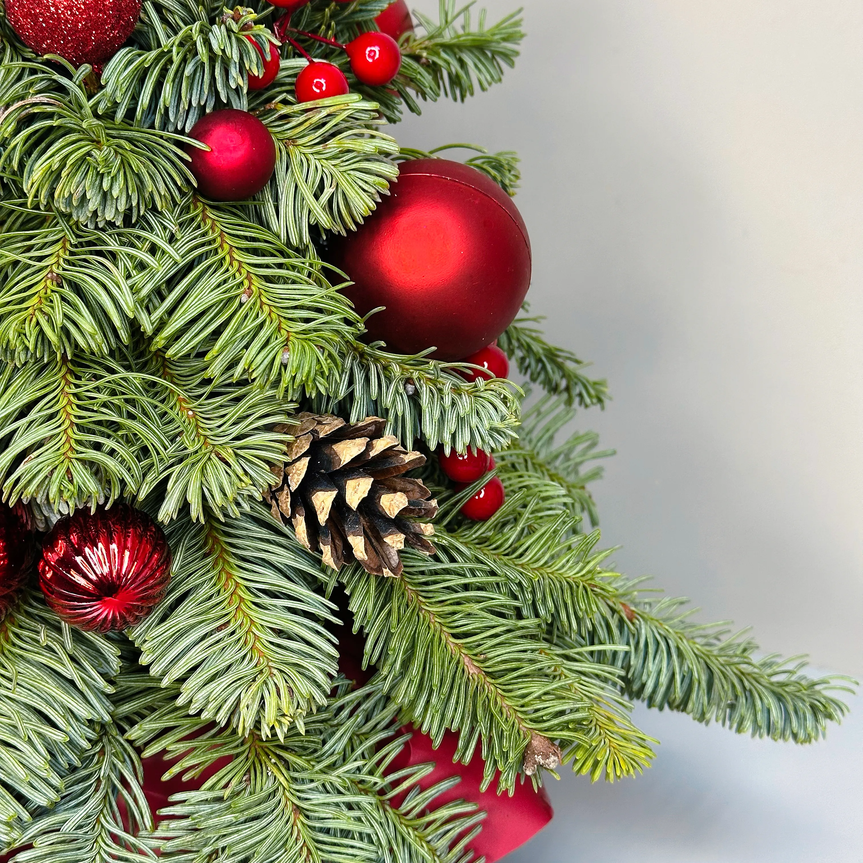 Букет Елка Сердце зимы