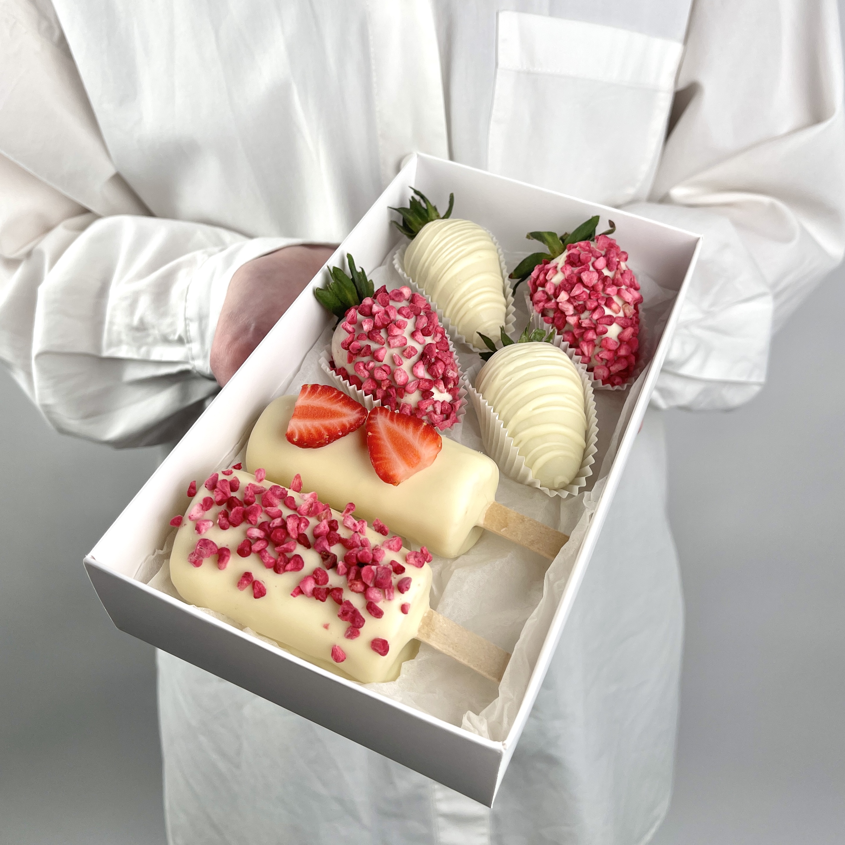 Букет Бананы в шоколаде Фруктово-ягодная радость