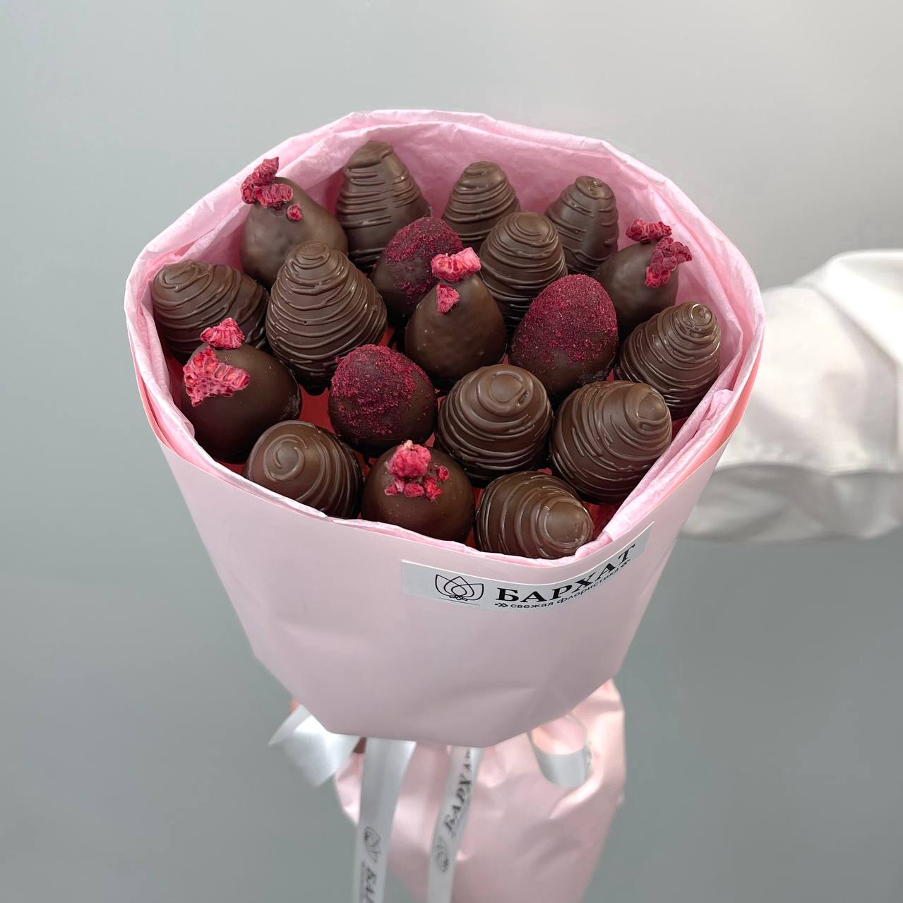 Букет Клубничная симфония