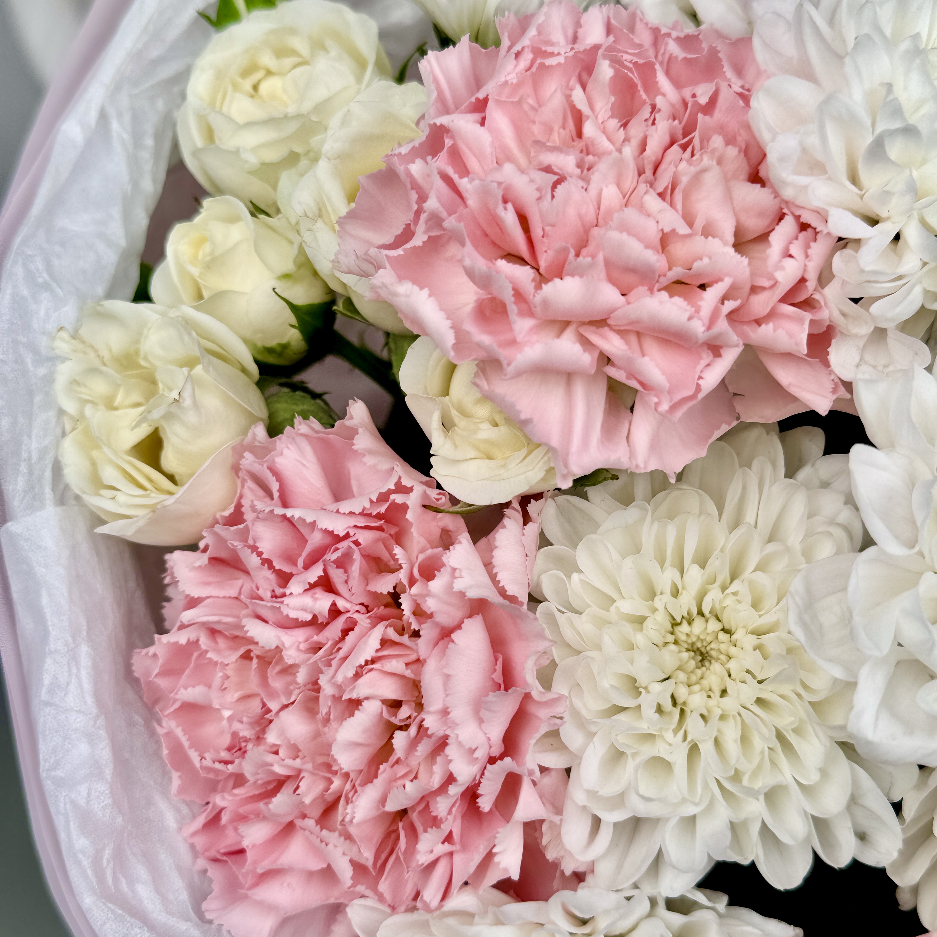 Букет Кремовое чудо