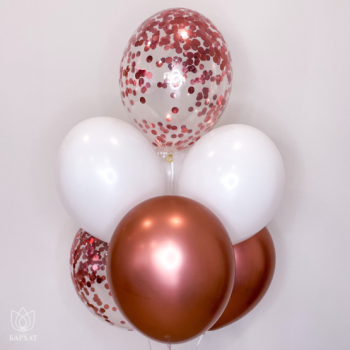 Букет Фонтан шаров №588