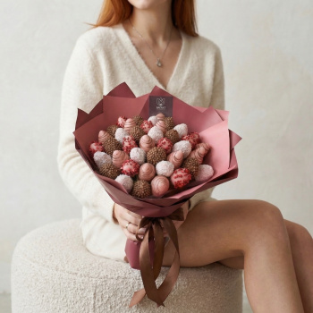 Букет Малиновый закат М