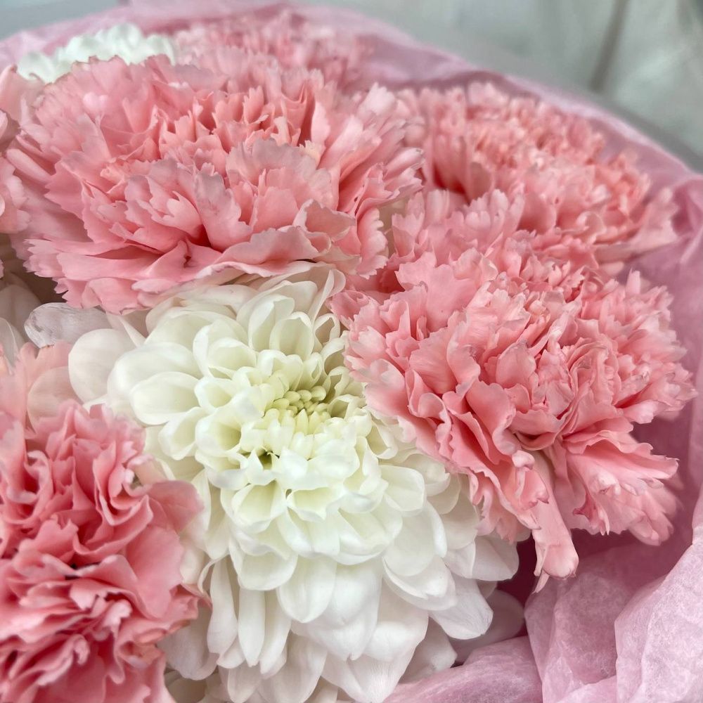 Букет Розовый шелк