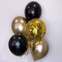 Букет Фонтан шаров №586