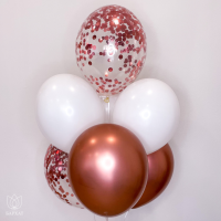 Букет Фонтан шаров №588