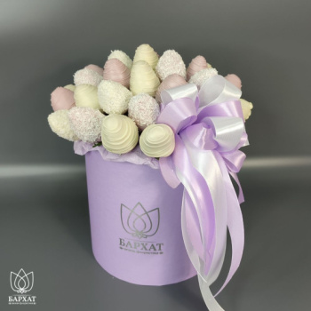 Букет Сказочный Букет в сиреневом боксе